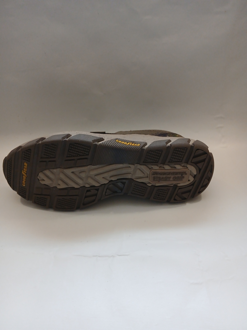 Skechers Men's Olive Brown Lace-Up Casual Sneaker - Picture 11 of 16